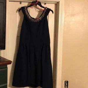 Navy Betsy’s Johnson Dress with Pockets
